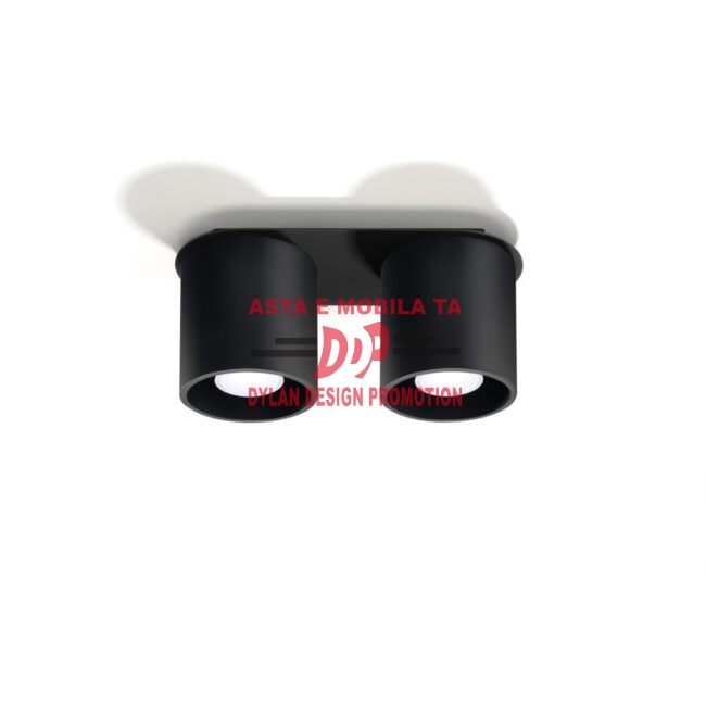 Plafonieră ORBIS 2 negru