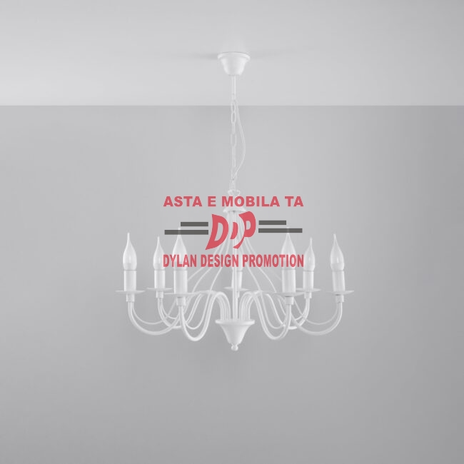 Candelabru MINERWA 7 alb