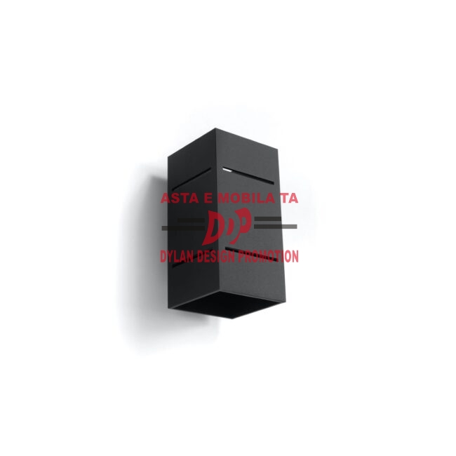 Lampă de perete BLOCCO negru