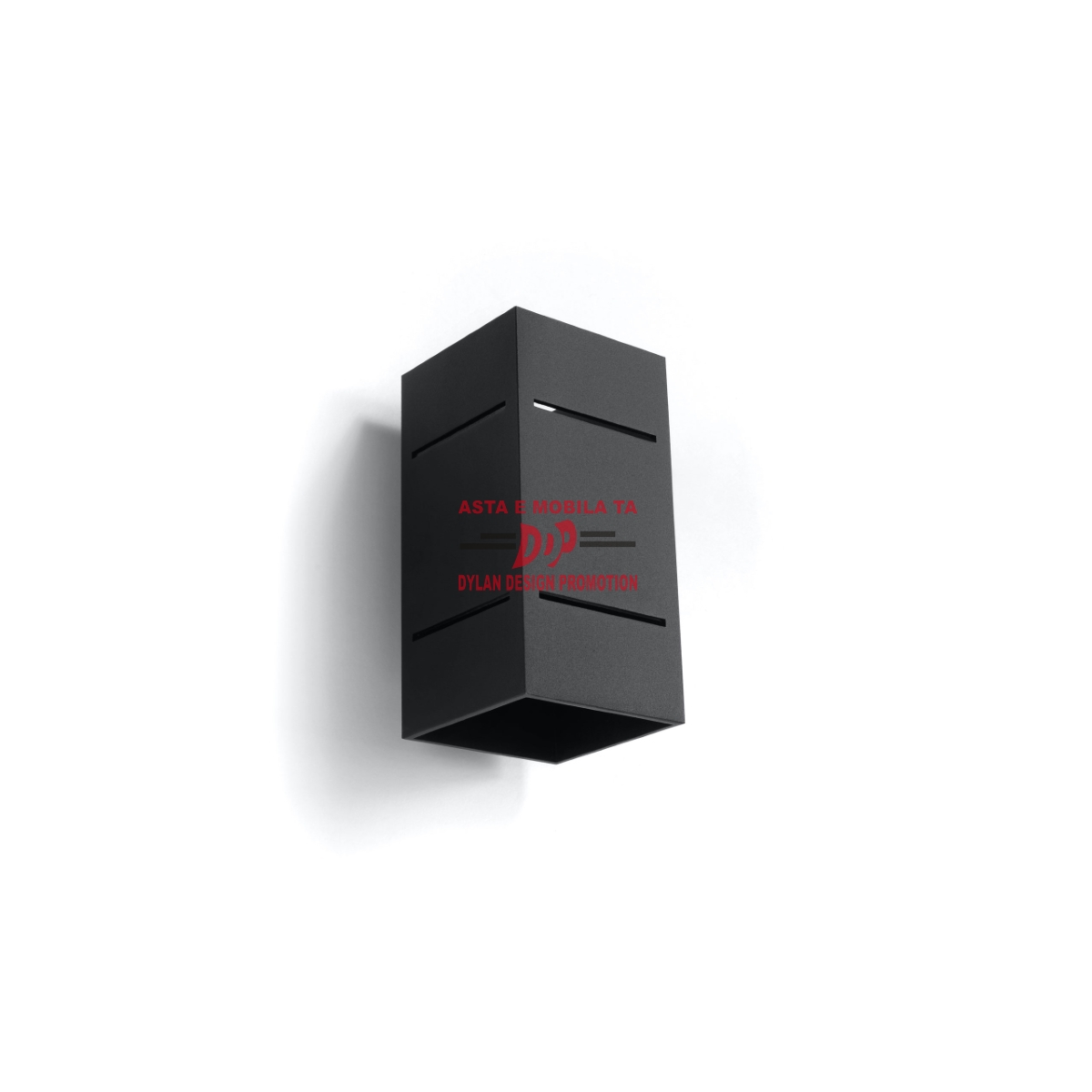 Lampă de perete BLOCCO negru