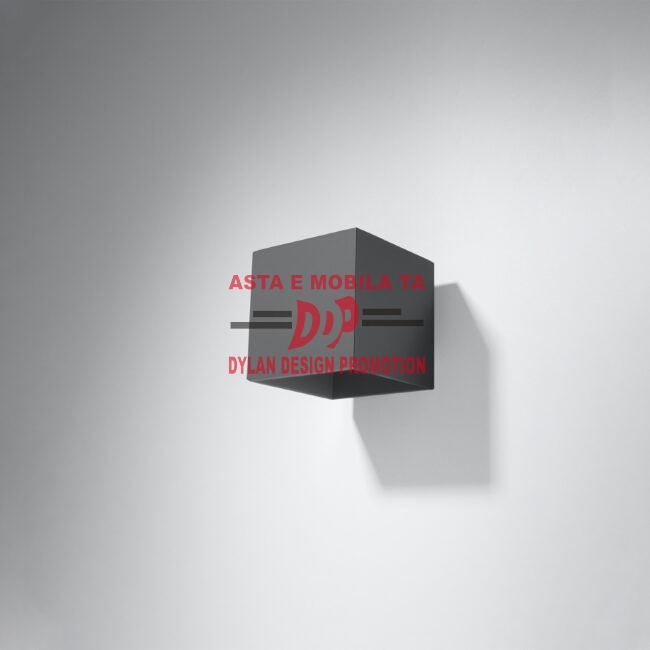 Lampă de perete QUAD 1 antracit