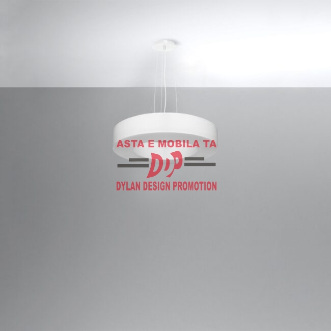 Candelabru SATURNO SLIM 50 alb