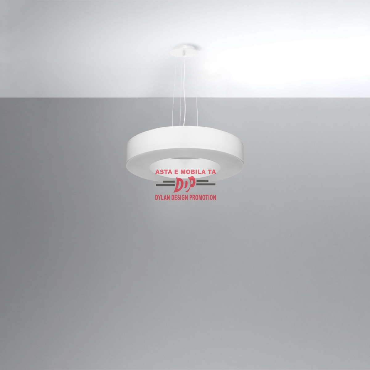 Candelabru SATURNO SLIM 50 alb