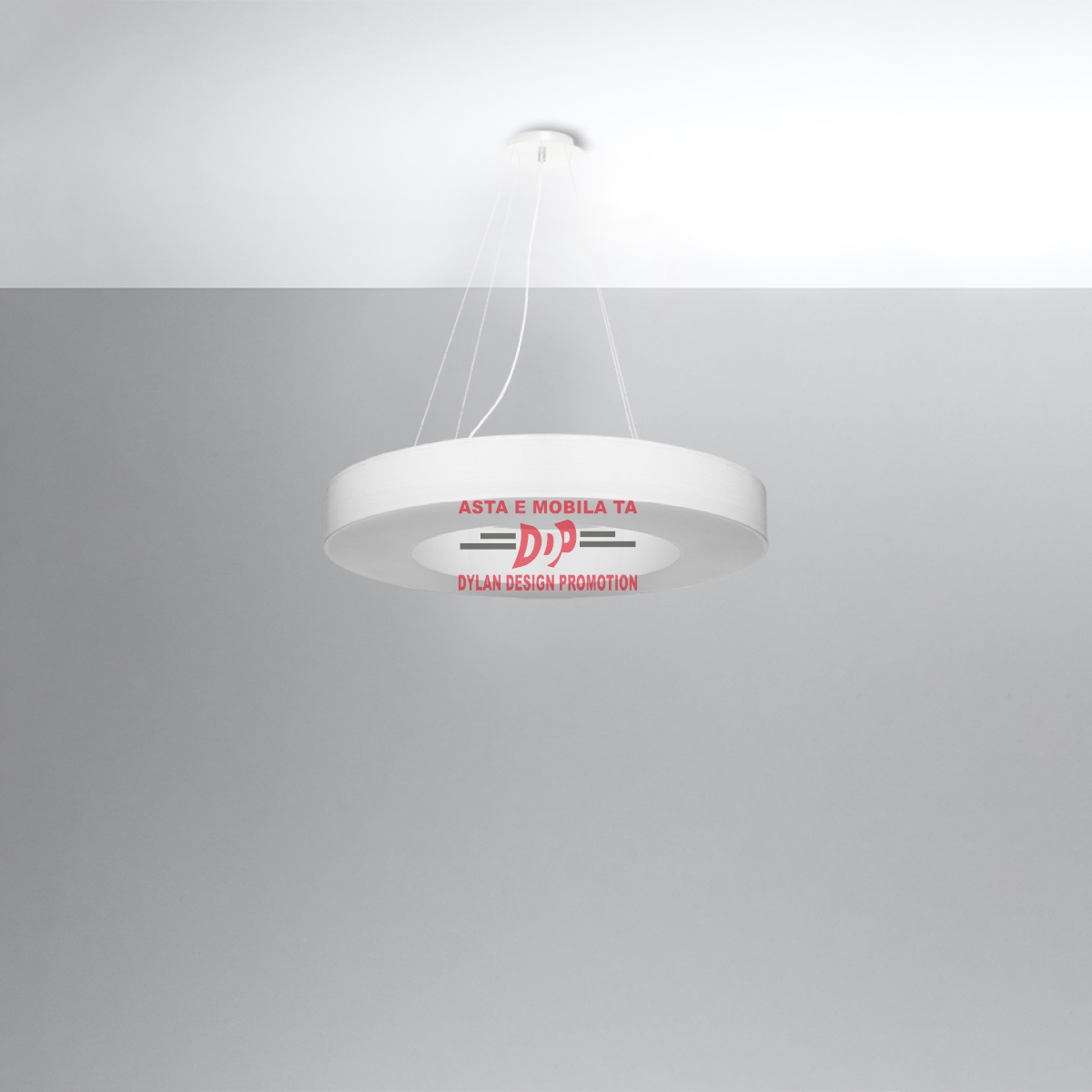 Candelabru SATURNO SLIM 70 alb