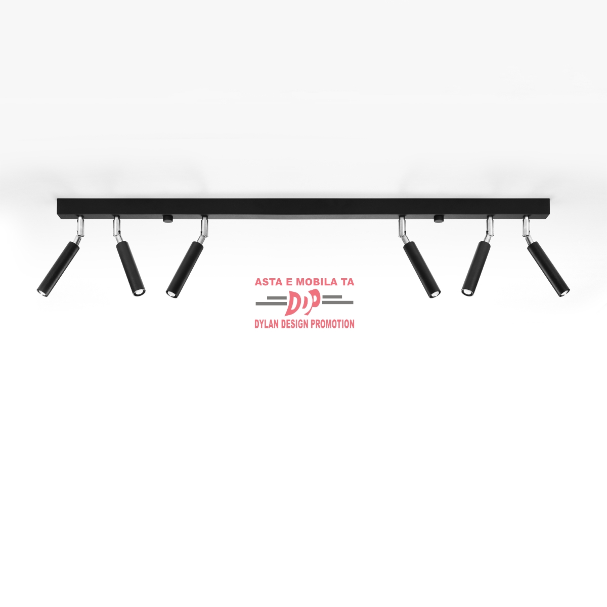 Plafonieră EYETECH 6 negru
