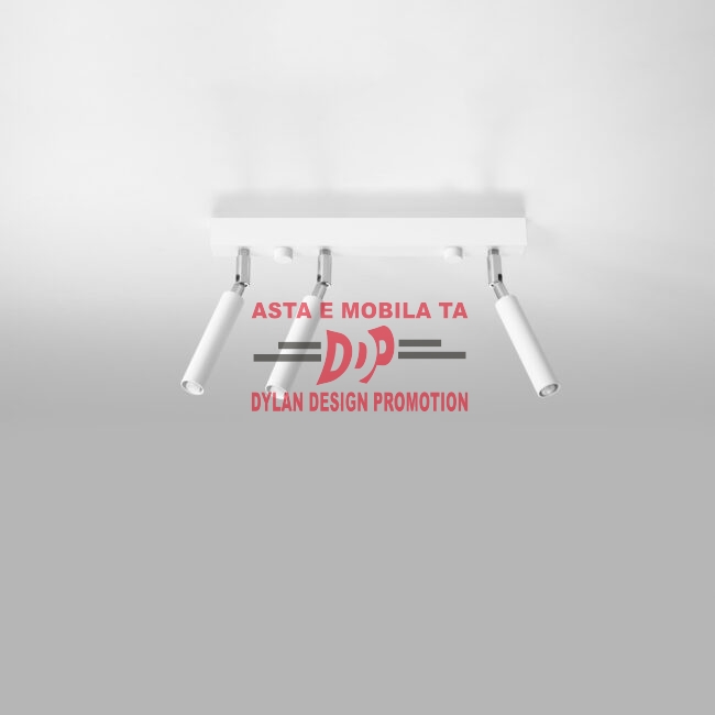 Plafonieră EYETECH 3 alb