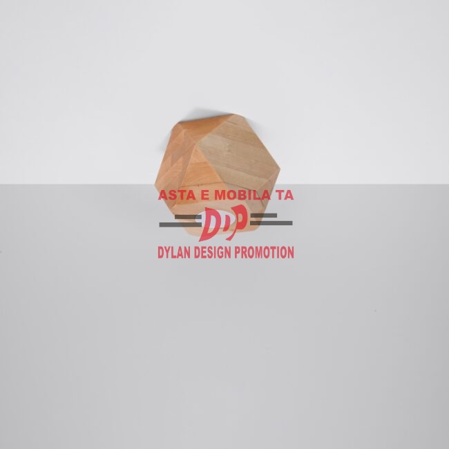 Plafonieră WOODY 1 lemn natural