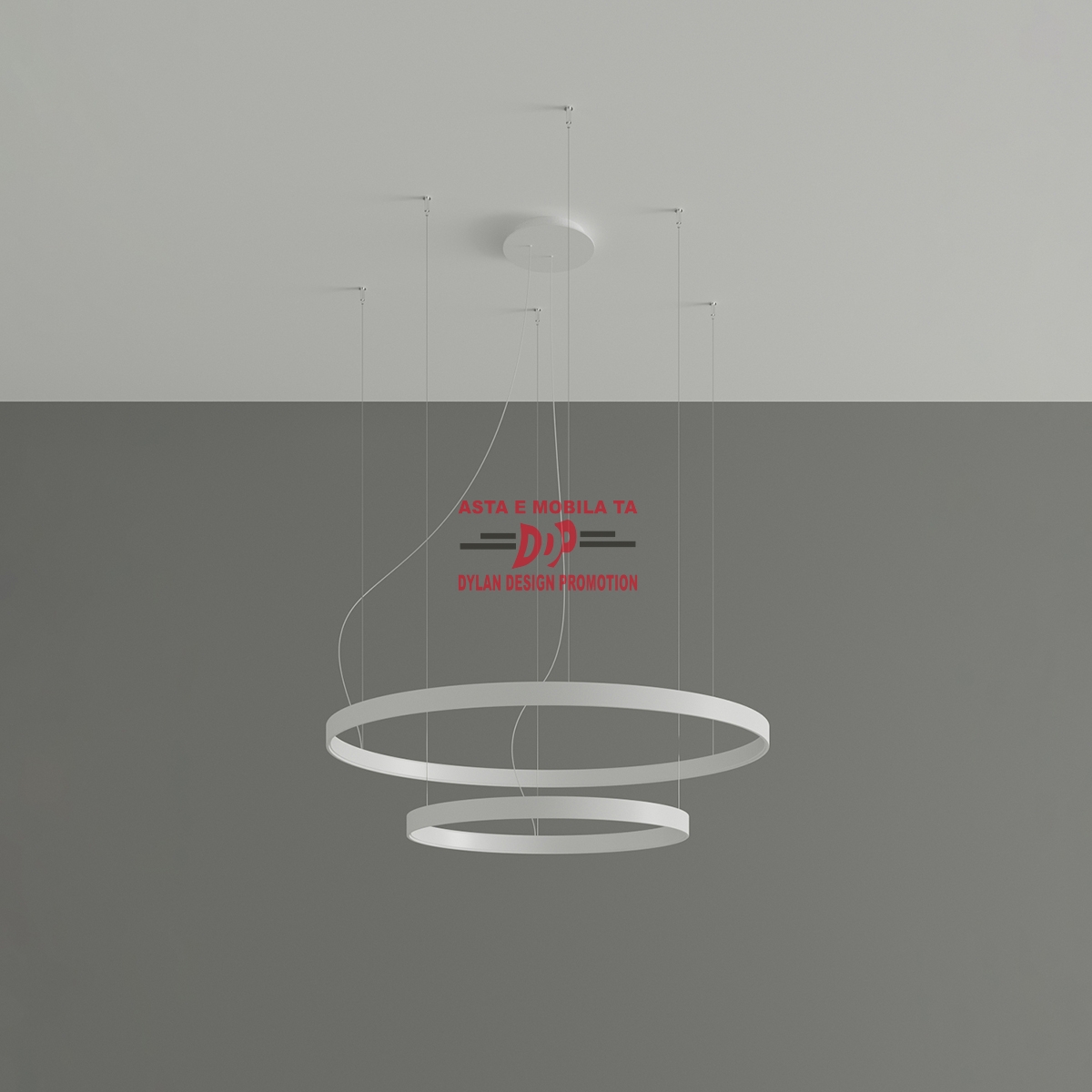 Candelabru RIO 2 55/78 alb LED 4000K