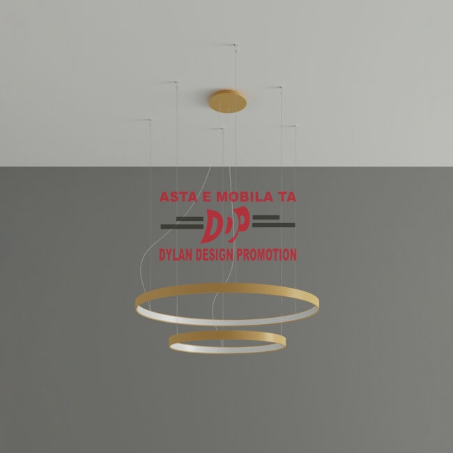 Lustră RIO 2 55/78 auriu LED 3000K
