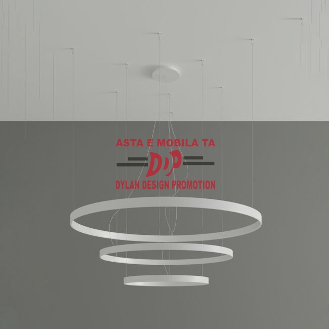 Candelabru RIO 3 55/78/110 alb LED 3000K