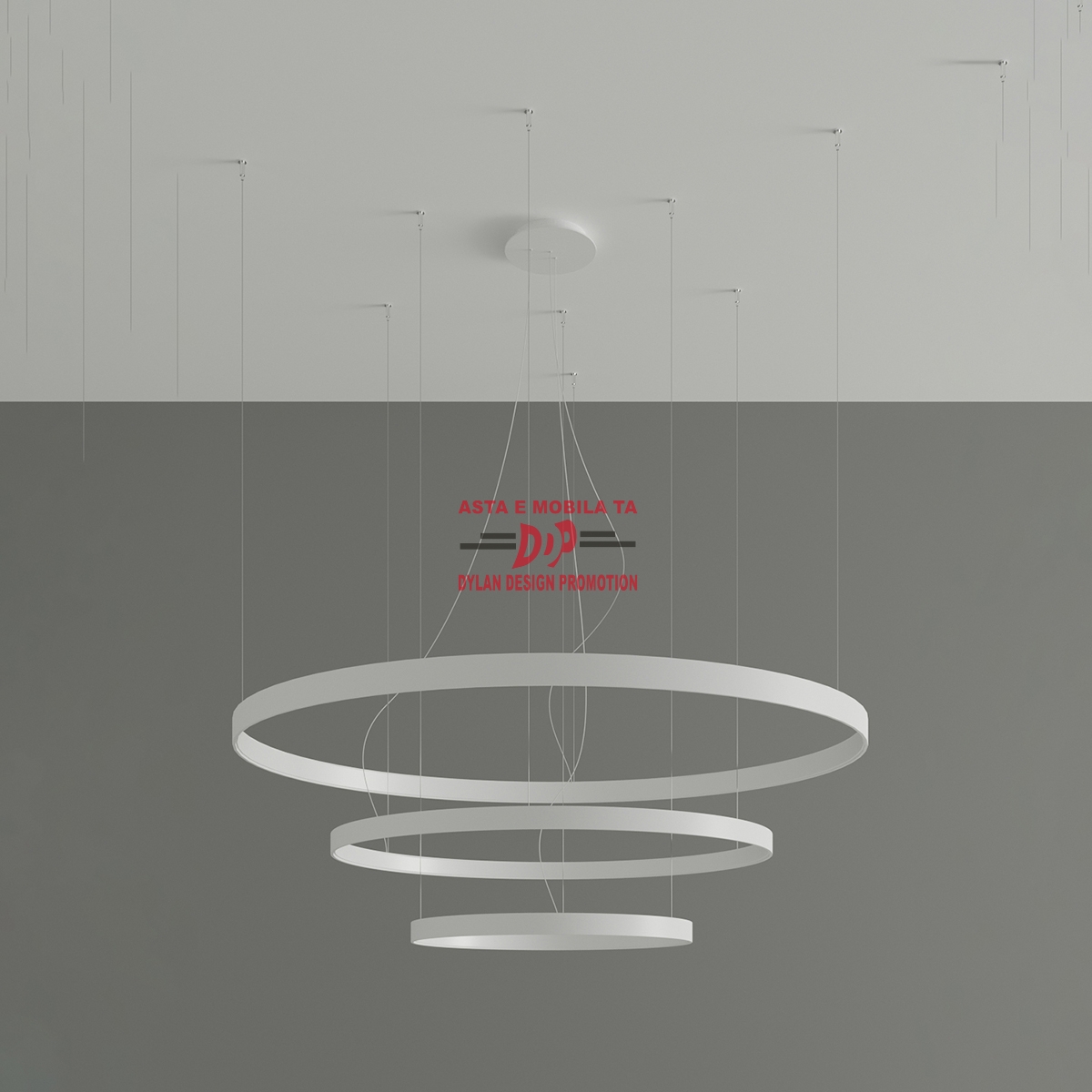 Candelabru RIO 3 55/78/110 alb LED 3000K
