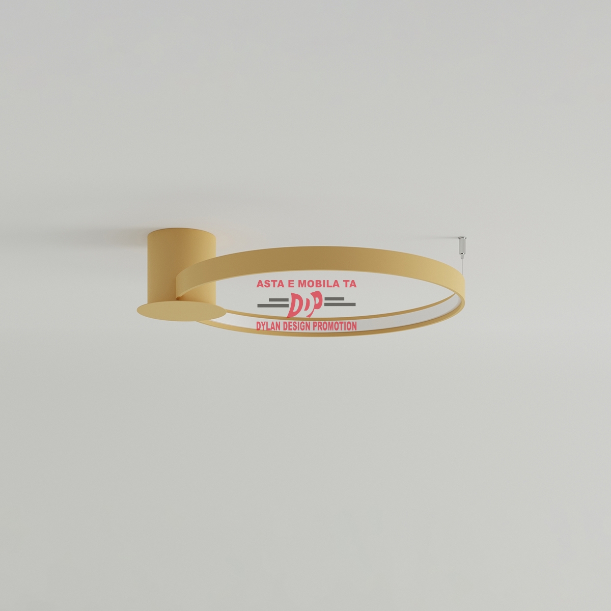 Plafonieră RIO 55 golden LED 4000K